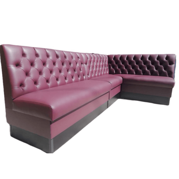 Classic Booth Seating / Cozy Diner Seats / Booth Minimalist for Restaurants